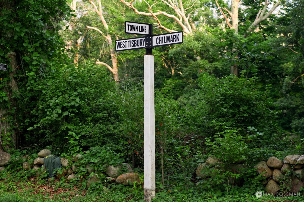 Chilmak Town Line Road Sign