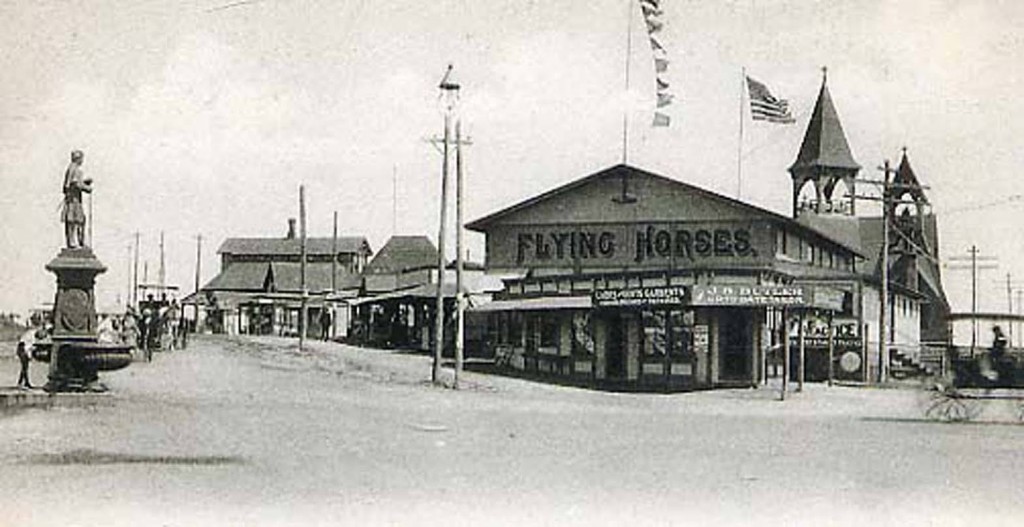 The Flying Horses in its final home on Circuit Avenue