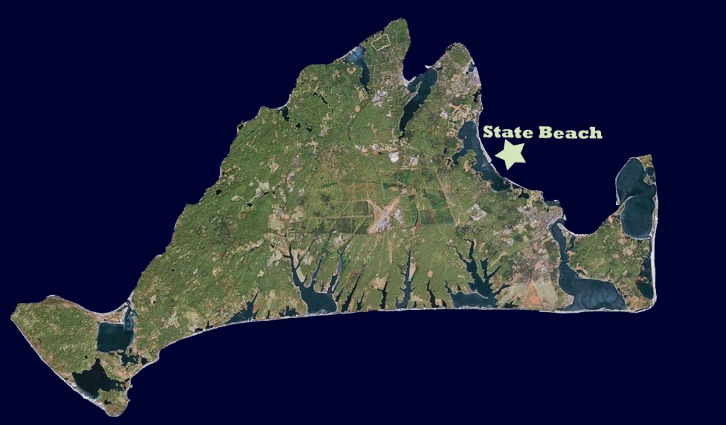 Island Map - State Beach