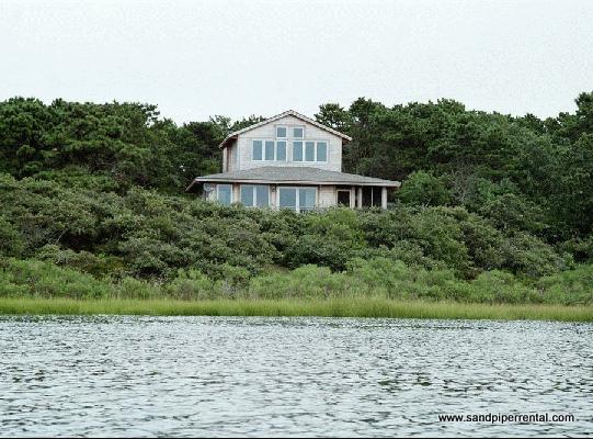 Exterior from the Pond